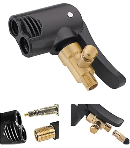 Adaptateur Valve Pneu Rapide En Laiton - Pour Pompe à Air Voiture