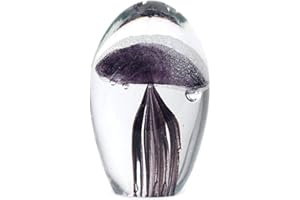 SIGNES GRIMALT Fermacarte MEDUSA, vetro, grigio scuro, 8 cm