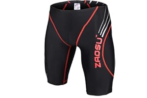 ZAOSU Wettkampf-Schwimmhose Z-Black - FINA Badehose für Jungen und Herren eng anliegend | Training Swimwear Men I Boys Swimming Jammer Sport