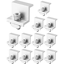 Support De Montage Pour Lampadaire Solaire - En Fer, Blanc, Ouverture 40 Mm - Pour Panneaux Et Luminaires Extérieurs