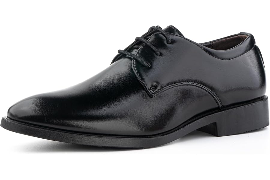 Hitmars Mens Formal Dress Shoes Business Shoes Lace-up Derby Oxford Shoes Classic Black Blue Brown