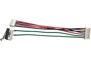 BAKUUM Cable conector de rueda a placa base para Cecotec Conga 1290 1390 1490 y 1590 (Pack 1)