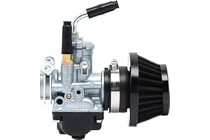 ZSDTRP PHBG - Carburador AD Racing de 17,5 mm, 19,5 mm, 21 mm, con entrada de aire para ciclomotor de 4 tiempos y 50 cc