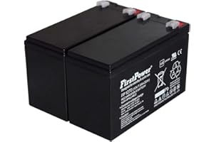 FirstPower Blei-Gel-Akku für USV APC Smart-UPS SC 1000-2U Rackmount/Tower 7Ah 12V, 12V, Lead-Acid