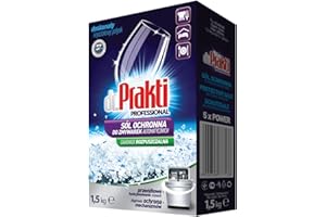 CLOVIN DR.PRAKTI dr.Prakti Sel Regénérant pour Lave-Vaisselle, adoucit l'eau et prévient efficacement le calcaire dans le lave-vaisselle et sur la vaisselle, 1,5 kg