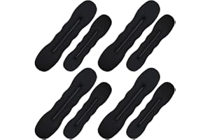 NECXON 8 pezzi Creatore di chignon, Bonut per capelli Twister per capelli Spugna Twist Accessori per acconciature Accessori per capelli Updo Strumenti per capelli Updo Twister per donne Ragazze