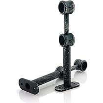 Staffe Regolabili Per Aste - 2 Pezzi, Per Diametri 18-20mm, In Alluminio Nichel Satinato - Foto 8