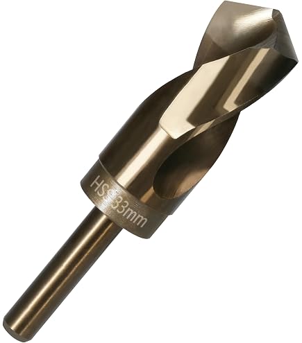 Spiralbohrer Mit Reduziertem Schaft 20mm – HSS-Bohrer Für Edelstahl, Metall & Aluminium, 1/2 Zoll Schaftdurchmesser