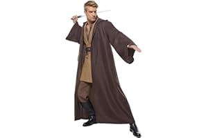 WECOS Tunic Hooded Robe Halloween Cosplay Costume for Mens Three Versions