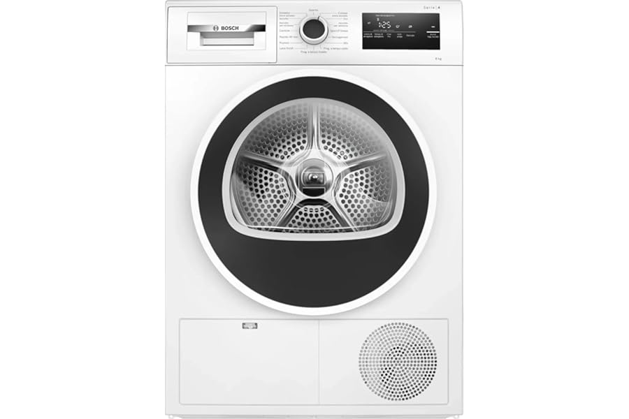 Bosch WTH85208II Tumble Dryer 8 kg with Heat Pump, Freestanding, Energy Class A++