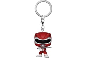 ‎FUNKO Funko Pop! Keychain: Mighty Morphin Power Rangers 30th - Red Ranger - Power Rangers TV - Neuartiger Schlüsselanhänger - Vinyl-Minifigur Zum Sammeln - Strumpffüller - Geschenkidee - TV Fans