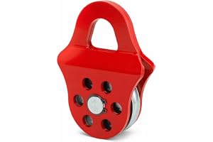 Snatch Block, Winch Snatch Block Bogserremskiva Block, Heavy Duty Offroad Recovery Tillbehör för Lastbil, Traktor, ATV & U