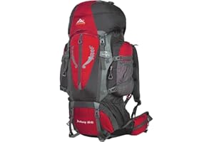 HWJIANFENG LOCAL LION 80L Backpack for Outdoor Sports Hiking Traveling Trekking Camping Waterproof Mountaineering Ultralarge Capacity Internal Frame Men Women 80L