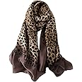 Trillion London® Spring Collection | Designer Silk Scarf For Women | Lightweight Animal Printed Neck Scarves | Shawl Wraps | Suitable for Daily Life | Smooth & Soft Finish | Size- 180cm*90cm