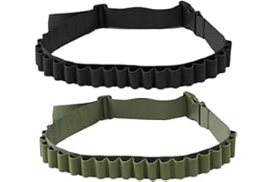 Patronengürtel, Smavles 2Pcs Stuck 27 Loch Klopfer Gürtel, Nylon Schnaps Shell Gürtel, Kinder Spielzeug Einstellbare Schultergurt,130cm Lange, Patronengurt für Schrotpatrone Toy Gun