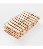 40 Pièces Pinces À Photos En Bois Mini Pinces Pour Photo Trombones En