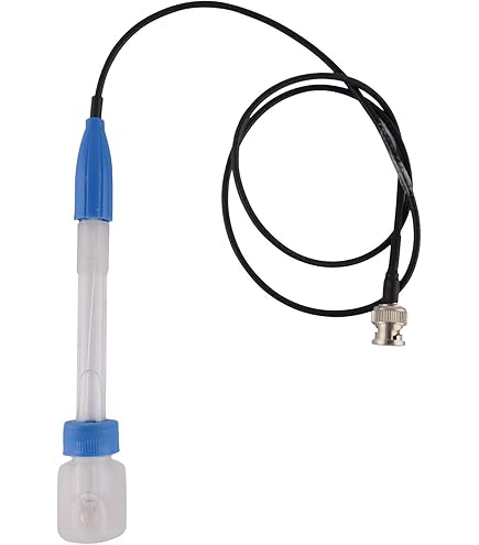 stonylab PTFE Platina Elektrodehouder, Multifunctionele Vervangbare Elektrode Houder Clip met 10 * 10 mm Platina Plaat en PTFE Lichaam