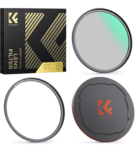 Kase Slim K9 100 Mm Filter Kit – Stoßfestes Optisches Glas 1,1 Mm Dick, Mit ND8, ND64, ND1000, CPL, UV, Magnethalter