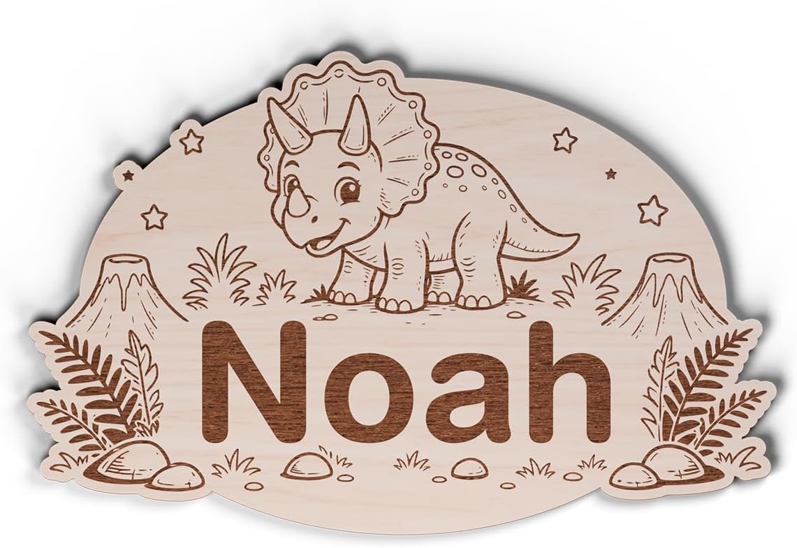 Avis d'Expert & Test Approfondi : Générique Plaque enfant personnalisée - Dinos (Sélection)
