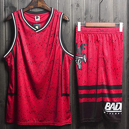 LHDDD NBA Baloncesto Uniformes Camisa retro de hombre y traje corto.
