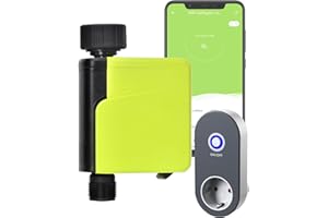 ‎SHRIVEE Shrivee Smart Bewässerungscomputer WLAN 2,4 GHz mit 1 Ausgängen Bewässerungssystem für Rasen & Garten