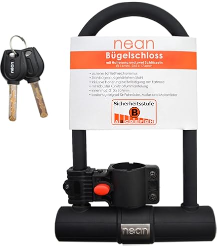 Büchel Sekura Number Link Chain Lock, Black, 90 Cm