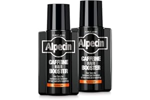 Alpecin Caffeine Hair Booster with new Fragrance 2x 200ml | Against Thinning Hair | Natural Hair Growth for Men | Energizer for Strong Hair | Hair Care for Men Made in Germany