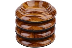 ‎ALOMEJOR Alomejor Klavierfu?polster 4er-Set Piano Caster Bodenschoner mit rutschfestem Anti-Ger?usch-Schaum f¨¹r Piano Stuhlbeine