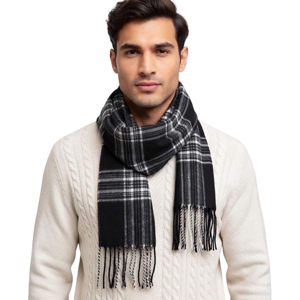 Sciarpa 100% Cashmere Rossa Fatta In Scozia, Calda E Morbida, Nuova Senza Etichette