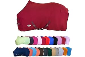 ‎RL24 RL24 - Abschwitzdecke mit Kreuzgurt BASICLINE weinrot 145cm