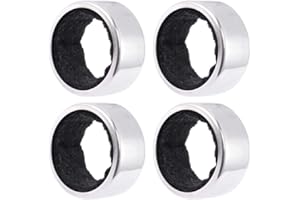 BESTONZON Tropfenring aus Edelstahl, 4 St¨¹