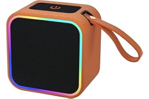 Hosgubo Haut-Parleur Bluetooth, Haut-Parleur Portable sans Fil Bluetooth 5.3 avec Basses puissantes