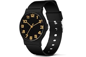 SOCICO Kids Analog Watch Boys Girls Watch, 30M Waterproof Sports Watches for Teen for Ages 8-16, Easy to Read Children's Watch Kids Great Birthday Gifts Christmas Day