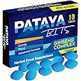 New PATAYA BITS - 10 Pills 500mg - Stronger & Harder Enhanced Strength & Firmness for Men - Designed to Boost High Stamina, Performance & Natural Male Enhancing Food & Herbal Supplement