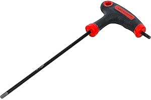 BGS Diy 7880-T25 | Schraubendreher mit T-Griff und seitlicher Klinge | T-Profil (für Torx) mit/ohne Bohrung T25