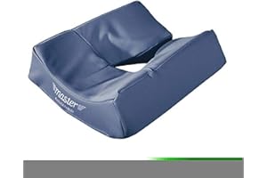 Master Massage Ergonomic Dream Face Cushion Pillow Memory Foam Universal Headrests Cradle, Royal Blue