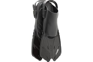 CRESSI Fins Bonete - Pinne da Nuoto Corte Regolabili per Adulti, con Fibbie Ultra Resistenti, Molto Leggere, Ideali per Viaggi