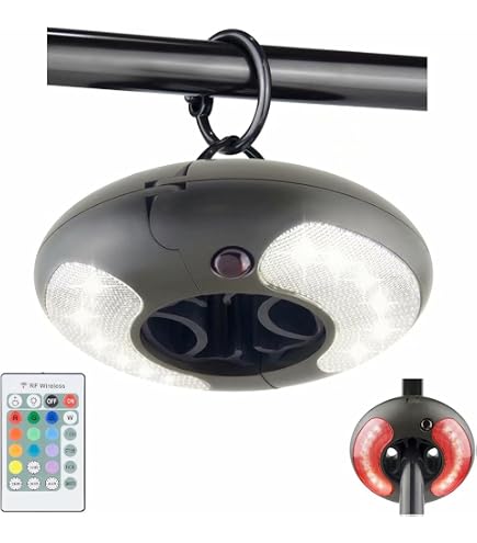 Lampe LED Pour Parasol Avec Télécommande - 27 LEDs Réglables - Éclairage Extérieur IP44
