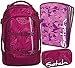 Produktbild satch pack Purple Leaves 3er Set Rucksack, Schlamperbox & Heftebox Lila