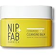 Nip+Fab Ceramide Fix Cleansing Balm 75 ml, Makeup Remover, Help Replenish Lipid Barrier, with Niacinamide and Biolin, Hydrating, Ideal for Dry, Sensitive and Aging Face Skin