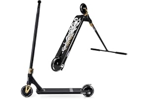 Scooter eléctrico Movino Kraken Neogold, Sistema de compresión IHC, rodamientos sellados, Horquilla de Aluminio, Ruedas de núcleo Completo de 120 mm, una Plataforma de Carretera