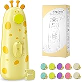 Megainvo Lime à Ongles Bebe Electrique Coupe Ongle Bebe Faible Bruit Lime a Ongle Electrique Bebe et Nouveau-Nés Lime Ongle B