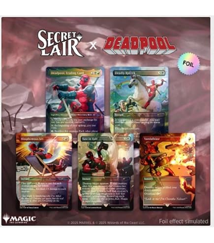 MTG Secret Lair: Secret Lair x Marvel's Deadpool (Non-Foil Edition