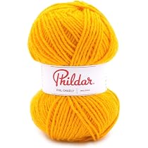 Lot De 2 Pelotes De Laine Acrylique CHARLY MURE Phildar - Violet - Aiguilles 3.5 - Neuf