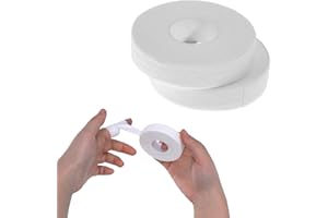 AIYORSE 2 Rolls Finger Tape, Extra Strong Adhesive 0.6-Inch x 32-feet Athletic Tape for Fingers, Hands, & Toes, Rock Climbing Tape, Skin-Friendly Sports Tape for Outdoor Sports Climbing Football (White)