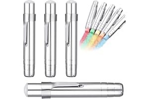 Katleay 4 Pièces Porte-Craie en Métal, Support à Craie Réglable, Support à Craie, Couverture de Craie, Couverture de Craie, Support de Craie en Métal Argenté, pour Enseignant, Enfants, École, Bureau