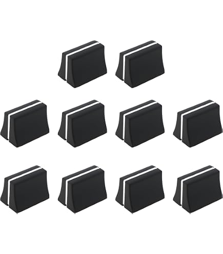 5x Fader-Kappen Für Pioneer DJ-Mixer – Rutschfeste Gummiknöpfe Für DJM 350, 900NXS2, 2000 & Mehr – Einfacher Wechsel, Langlebiges Material
