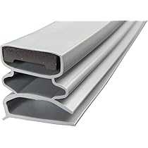 Guarnizione Per Porta Frigorifero - Lunghezza 2000 Mm, Con Banda Magnetica Interna, Colore Grigio, Per Sostituzione Sigillo Vecchio