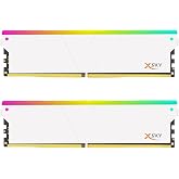 V-Color Manta XSky RGB 16GB (2x8GB) DDR5 6000MT/s CL30 1.35V, AMD EXPO Uyumlu, SK Hynix IC, Beyaz Masa&uuml;st&uuml; Bellek RAM / TMXSA