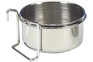 Nobby Ciotola in Acciaio Inox con Morsetto